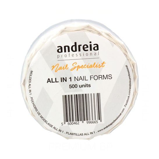 Andreia Professional All In 1 Nail Forms 500uds
