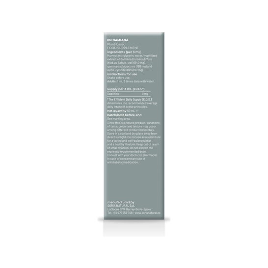 Extracto Damiana Xxi 50 Ml Soria Natural