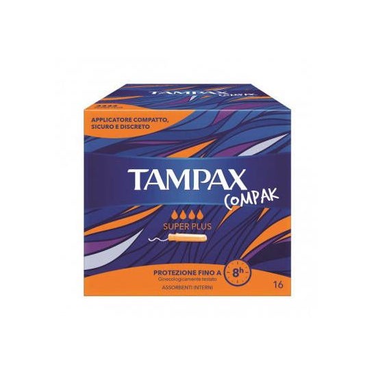 Tampax Compak Super Plus 16uds
