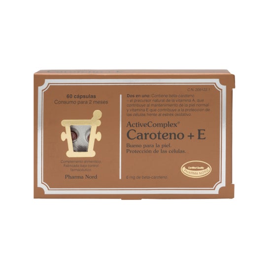 Activecomplex® Caroteno + E 60 caps