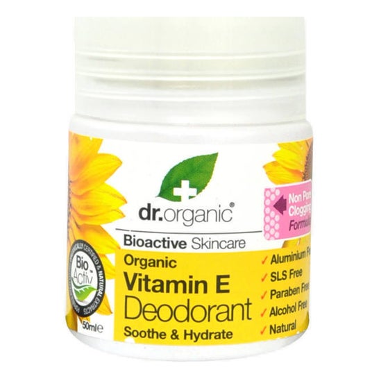 Dr.Organic Vitamin E Deodorant 50ml Dr.Organic Vitamin E Deodorant 50ml