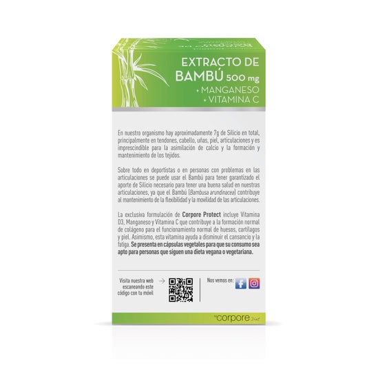 Corpore Protect Extracto de Bambú 45caps