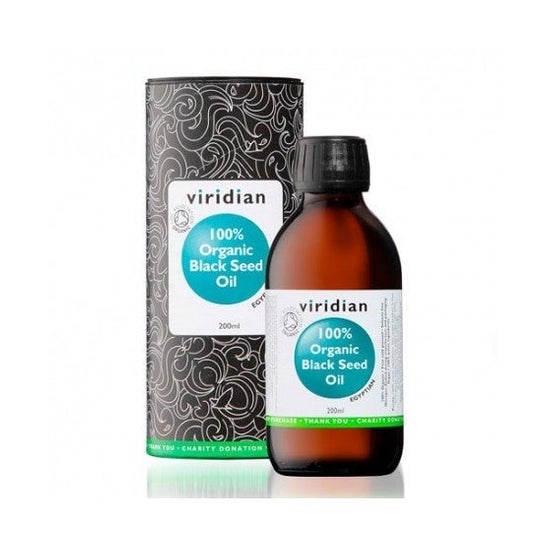 Viridian Olej z Czarnego Kminu Bio 200ml