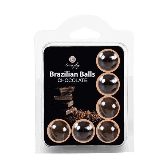 Secretplay Set Brazilians Balls Chocolate 6uds