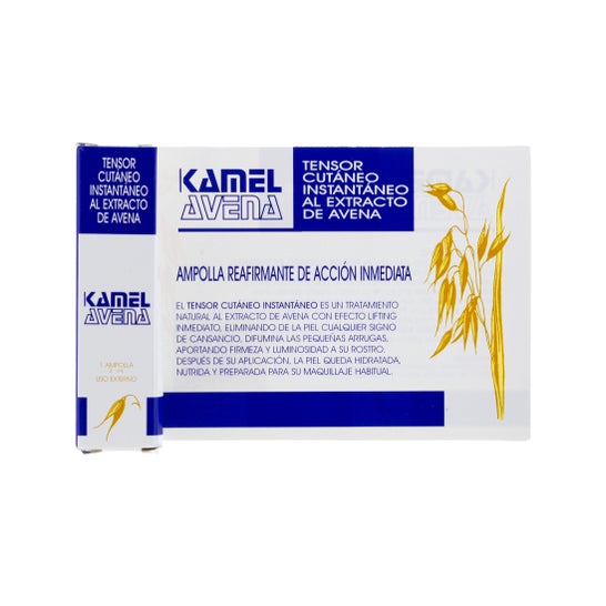 Kamel Instant Skin Tightener Ampoule. Oat extract 1x2ml