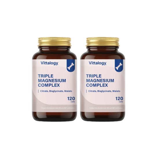 Vittalogy Triple Magnesium Complex  2x120 cápsulas
