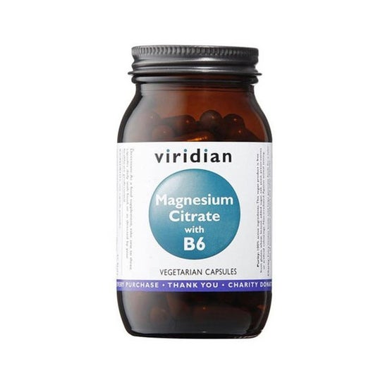 Viridian Magnesio Vitamina B6 30 cápsulas