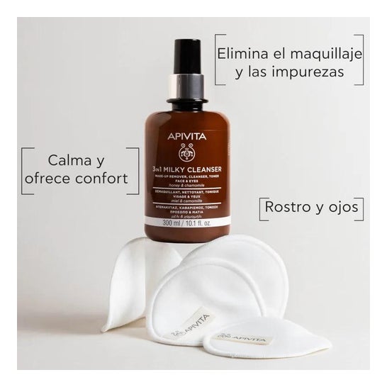 Apivita Facial Cleansing Milk 3 i 1 Kamille 300ml Apivita Facial Cleansing Milk 3 i 1 Kamille 300ml