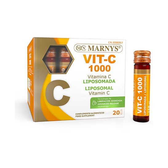 Marnys Vit-C 1000 Vitamina C Liposomada 20x10ml