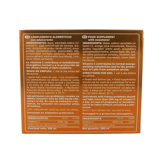 Marnys Vit-C 1000 Vitamina C Liposomada 20x10ml