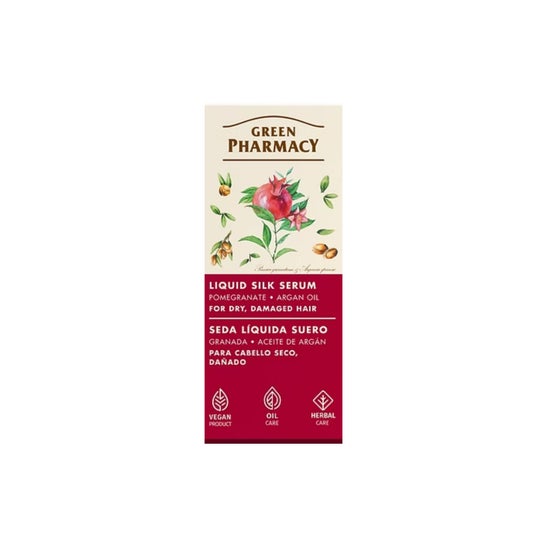 Green Pharmacy Liquid Silk Serum Granada Aceite de Argán 30 ml