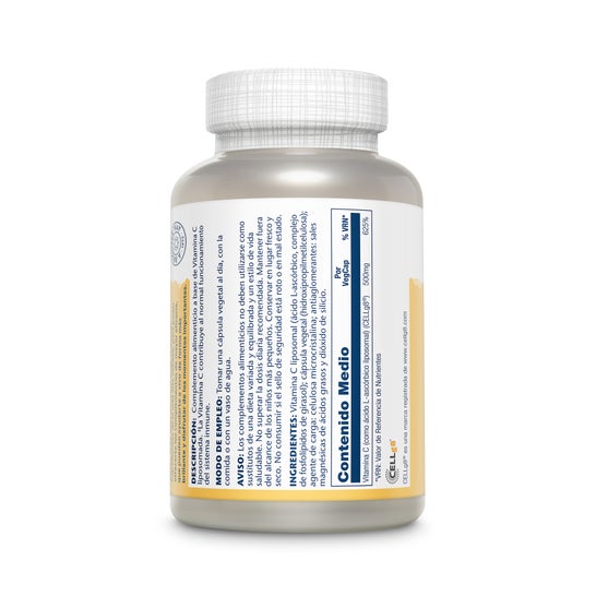 Solaray Liposomal Vitamin C 400mg 100caps