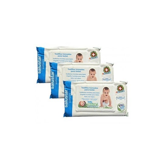 Baby Wipes Pack 3x80