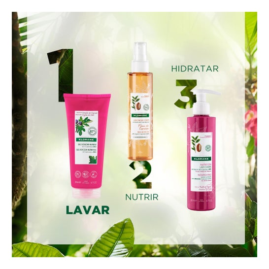 Klorane Gel de Ducha Hoja de Higuera 75 ml