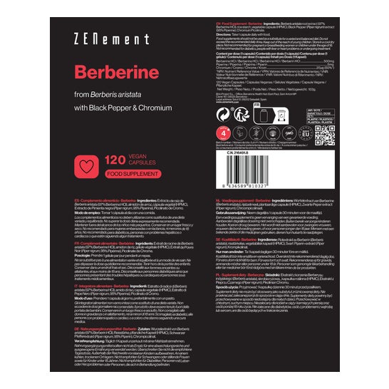 Zenement Berberina 120 vcaps