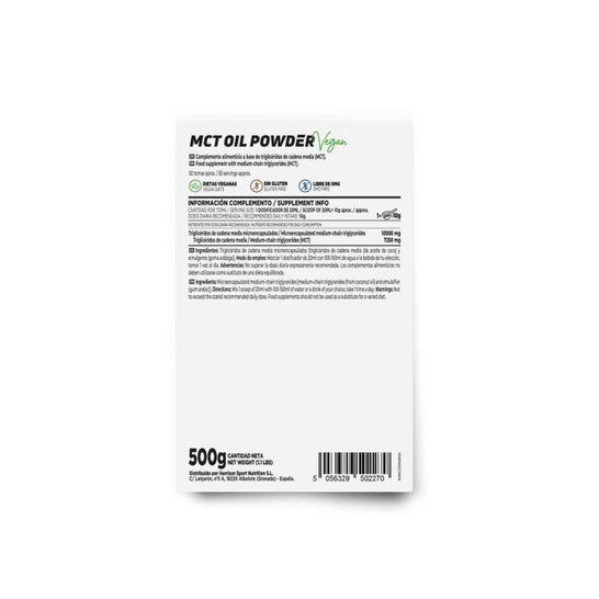 HSN Aceite MCT de Coco en Polvo 500 g