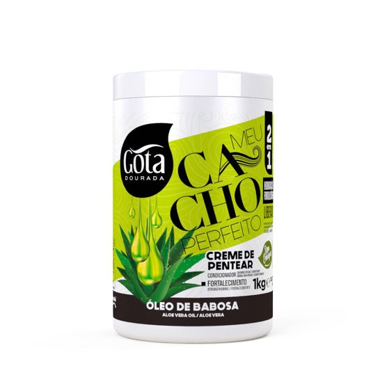 Gota Dourada Meu Cacho Perfeito Aceite Aloe Crema Peinar 1000g