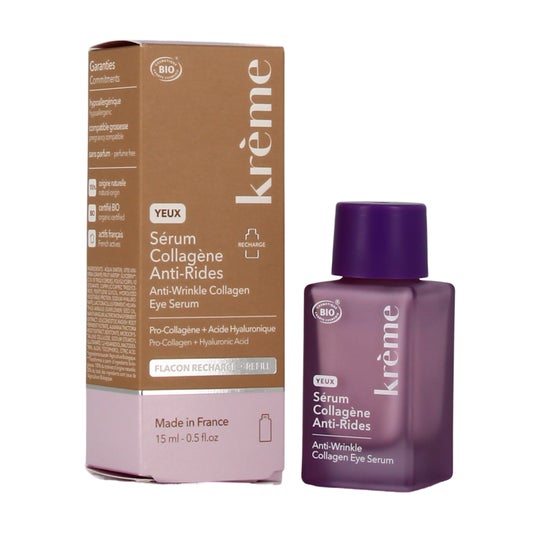 Collageen Anti-rimpel Oogserum Navullingscrème Bio 15 ml