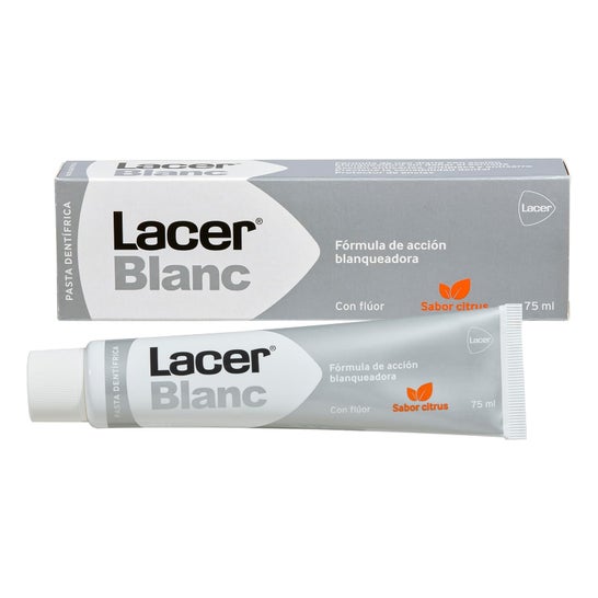 Lacer Blanc Plus dentifricio sbiancante citrus 75ml