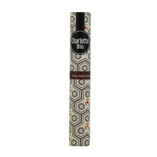 Charlotte Bio Felt Tip Eyeliner Brown 4ml Charlotte Bio Felt Tip Eyeliner Brown 4ml