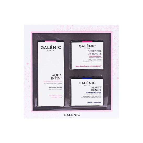Galenic Diffuseur De Beaute+beaute De Nuit+aqua Infini Lotion