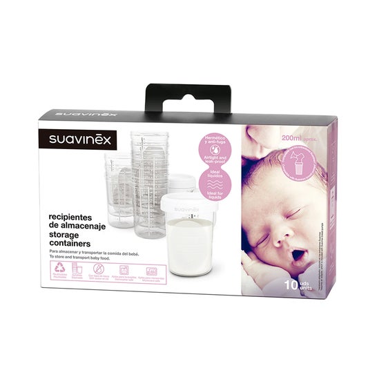 Suavinex storage containers 10u
