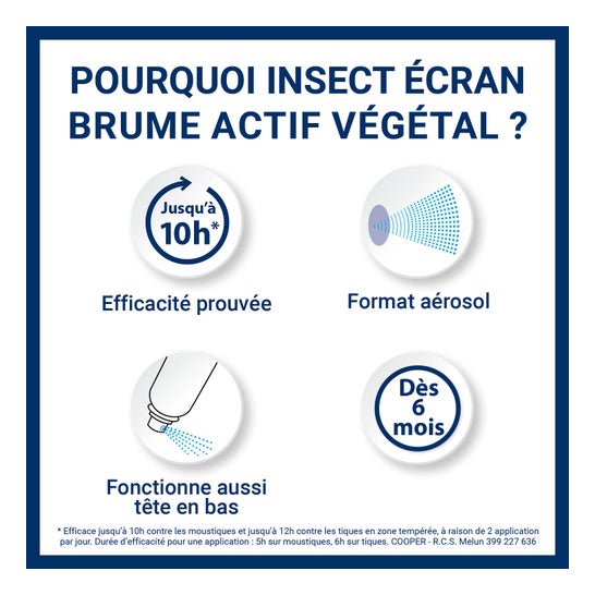 Insect Ecran Actif Brume Anti-Moustiques 100ml