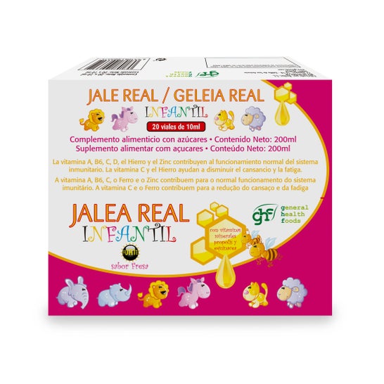 Ghf Jalea Real Infantil 20 Ampollas