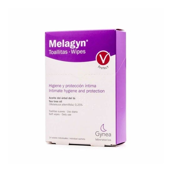 Melagyn® Wipes 14 sachets