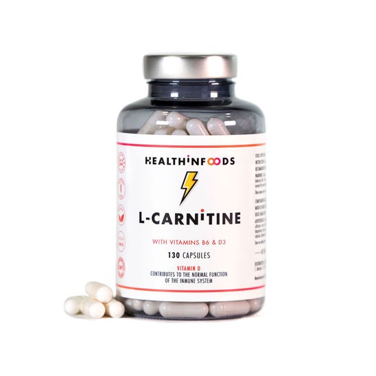 Healthinfoods L-Carnitin 130 kapsler