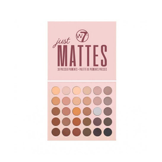 W7 Just Mattes Set Eyeshadow Palette 30 Pressed Pigments