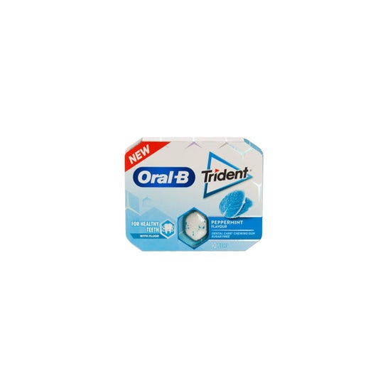 Trident Chicles en Grajeas Dental Care Menta 17 g