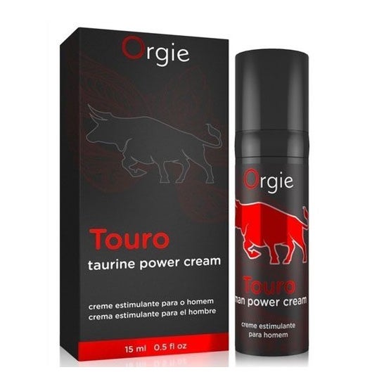 Orgie Touro Erection Enhancer Cream 15ml