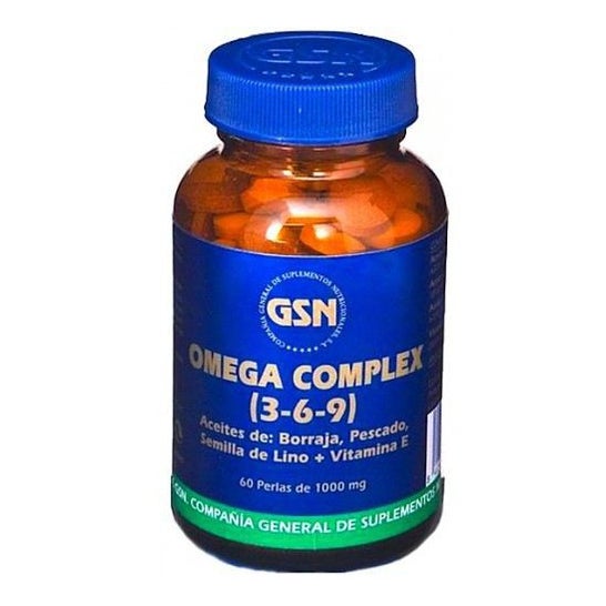 GSN Omega 3-6-9 Complex 60caps
