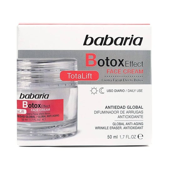 Babaria Crema Facial Efecto Botox Difuminador de Arrugas 50ml