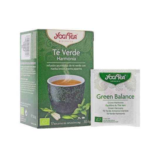 Yogi Tea verde armonía 17 bolsas