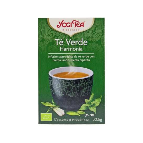 Yogi Tea grüner Tee Harmonie 17 Beutel