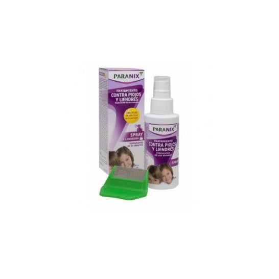 Paranix anti-lice and nits treatment spray 60ml + comb