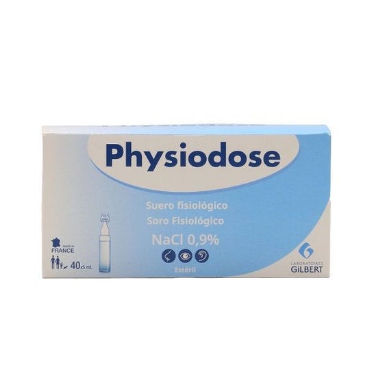 Physiodose Suero Fisiológico 0,9% 40x5ml