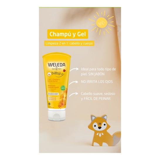 Weleda shampoo-gel calendula 200ml