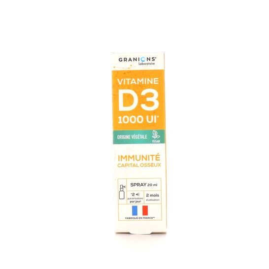 Granions Vitamine D3 1000 Ui Spray 20ml