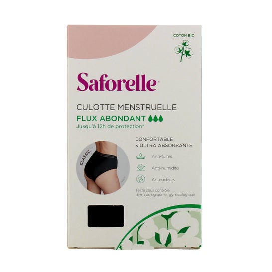 Saforelle Braga Menstrual Classic Flujo Abundante T40 1ud