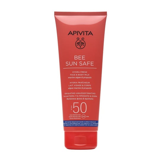 Apivita Sun Safe Face Body Milk SPF50 200ml