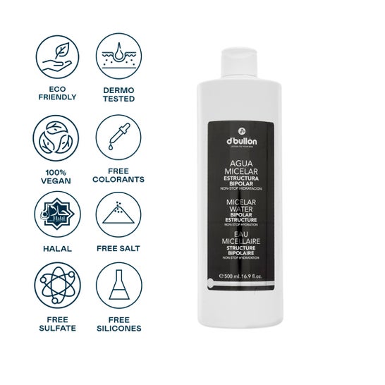Valquer Bullon Agua Micelar Estructura Bipolar 500 Ml