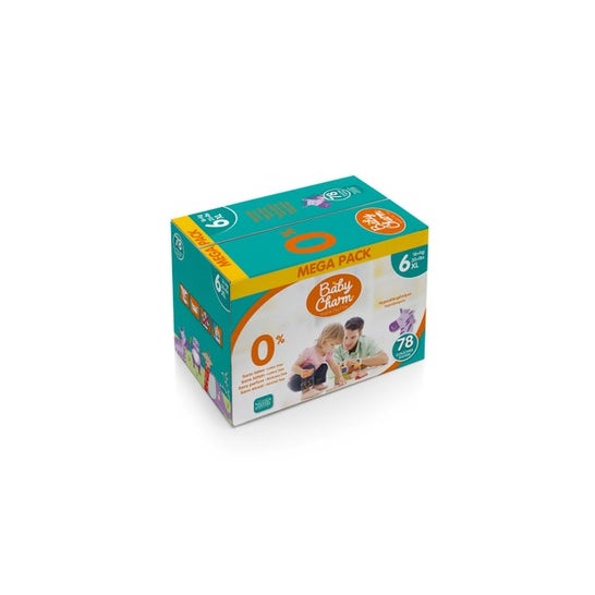 Baby Charm Pañales Maxi 16+kg 72uds