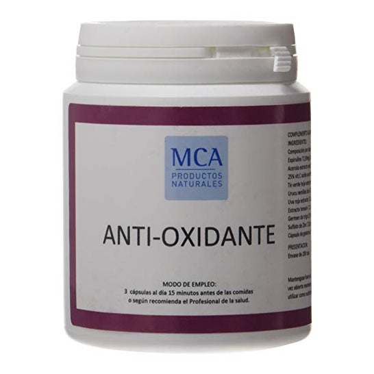 Mca Productos Naturales Antioxidante 200caps