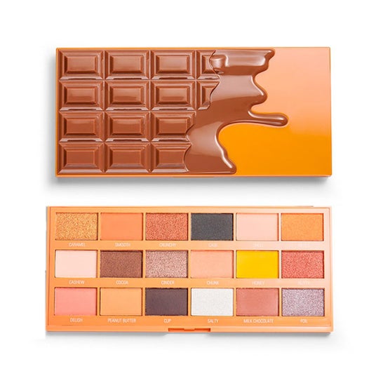 I Heart Revolution Chocolate Eyeshadow Palette Peanut Butter Cup 18g