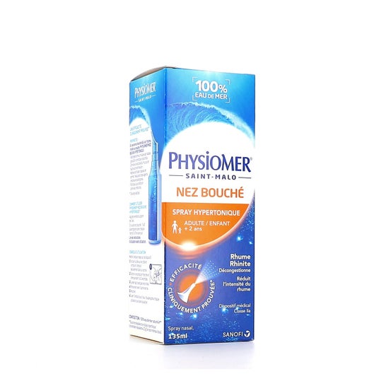 Physiomer Nasenrücken / Hypertonisches Spray 135 Ml