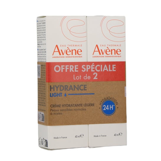 Avène Hydrance Light Hydraterende Crème Duo 2x40 ml