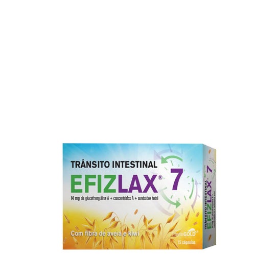 Phytogold Efizlax 7 Regulação Intestinal 15caps
